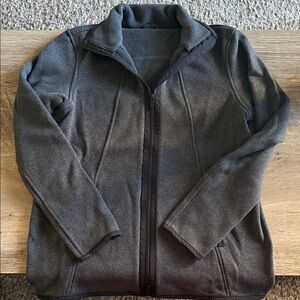 Black Full-Zip Fleece Jacket